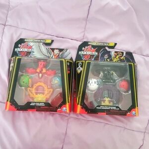 2 BAKUGAN Starter Pack Special Attack   Ventri Dragonoid Titanium Hammerhead
